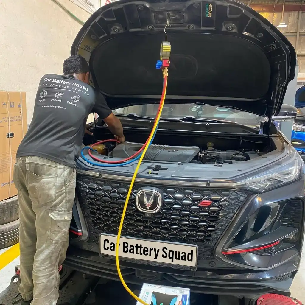 Car AC repair and gas refill service in Dubai for all makes and models