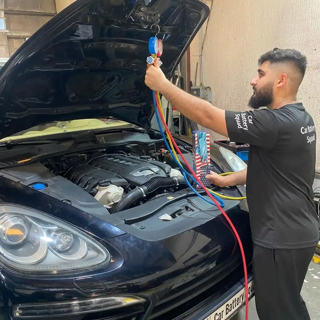 Certified car AC repair and compressor service in Dubai for all makes and models.
