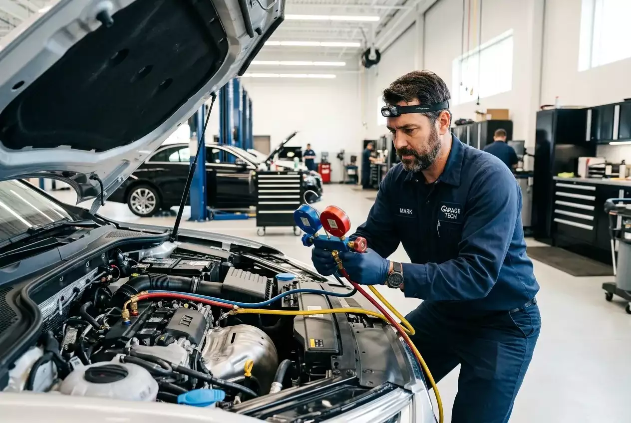 Car AC Repair & Service in Dubai Fix Warm AC & Gas Refill Same-Day