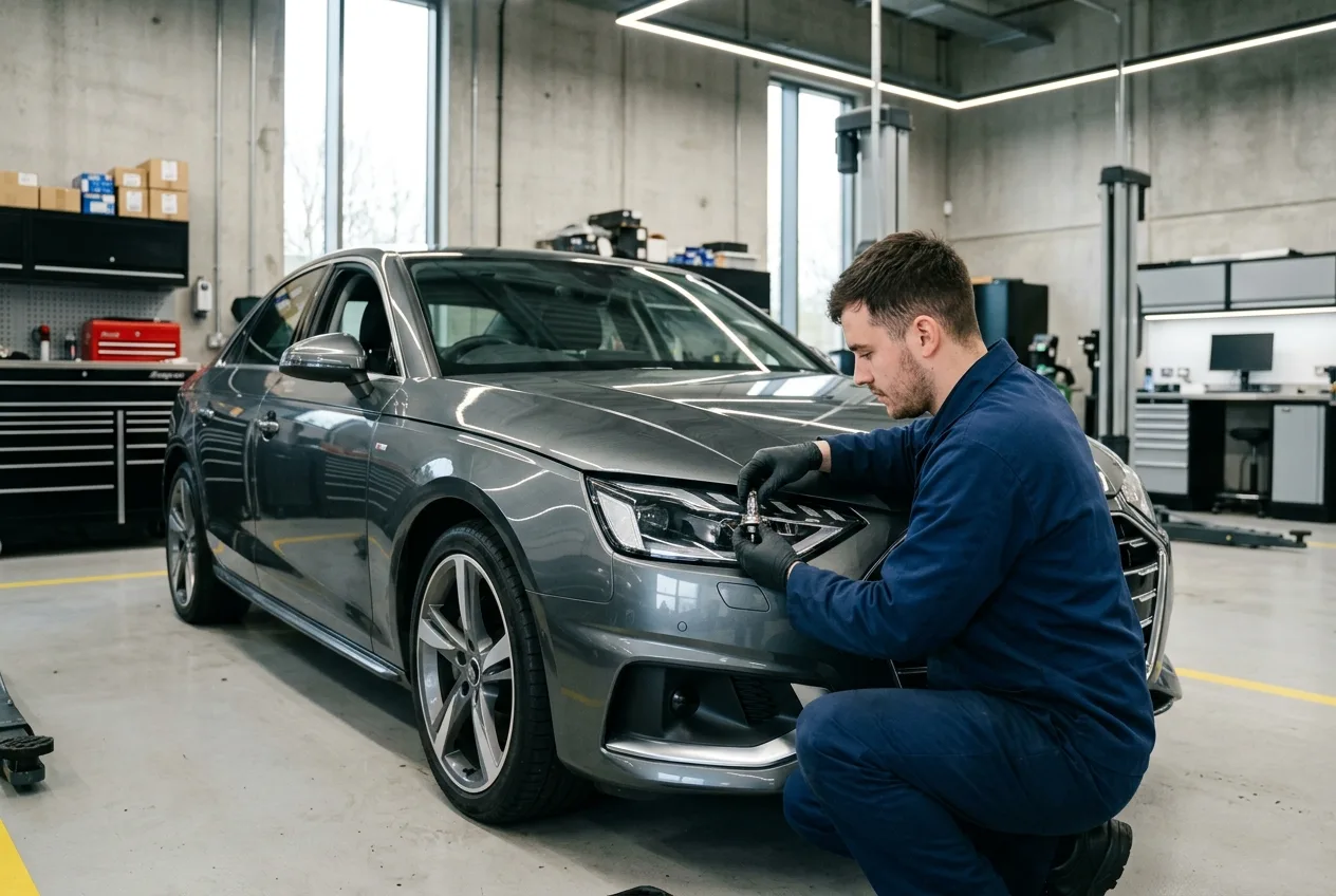 Car Headlight Repair & Restoration in Dubai Fix Foggy & Dim Headlights Fast
