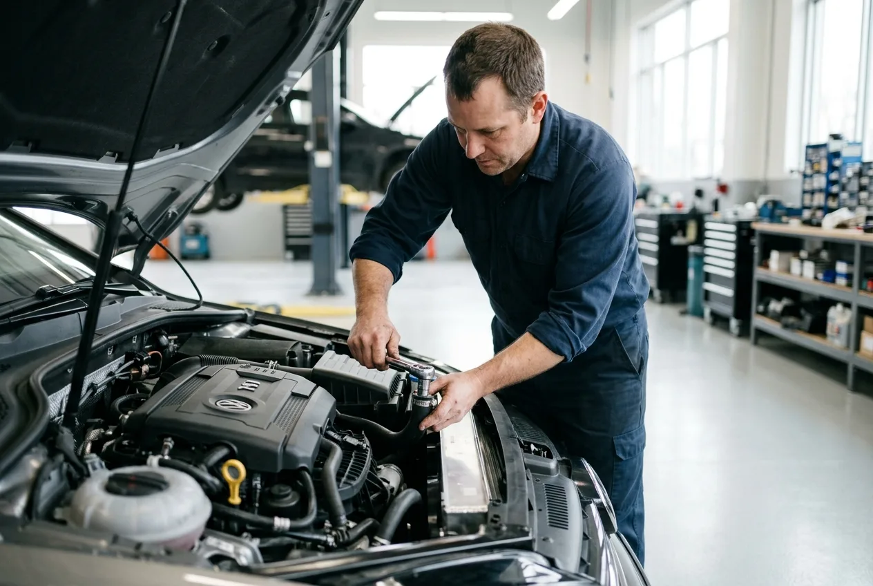 Car Radiator Repair & Coolant Leak Service in Dubai Fix Overheating Same-Day