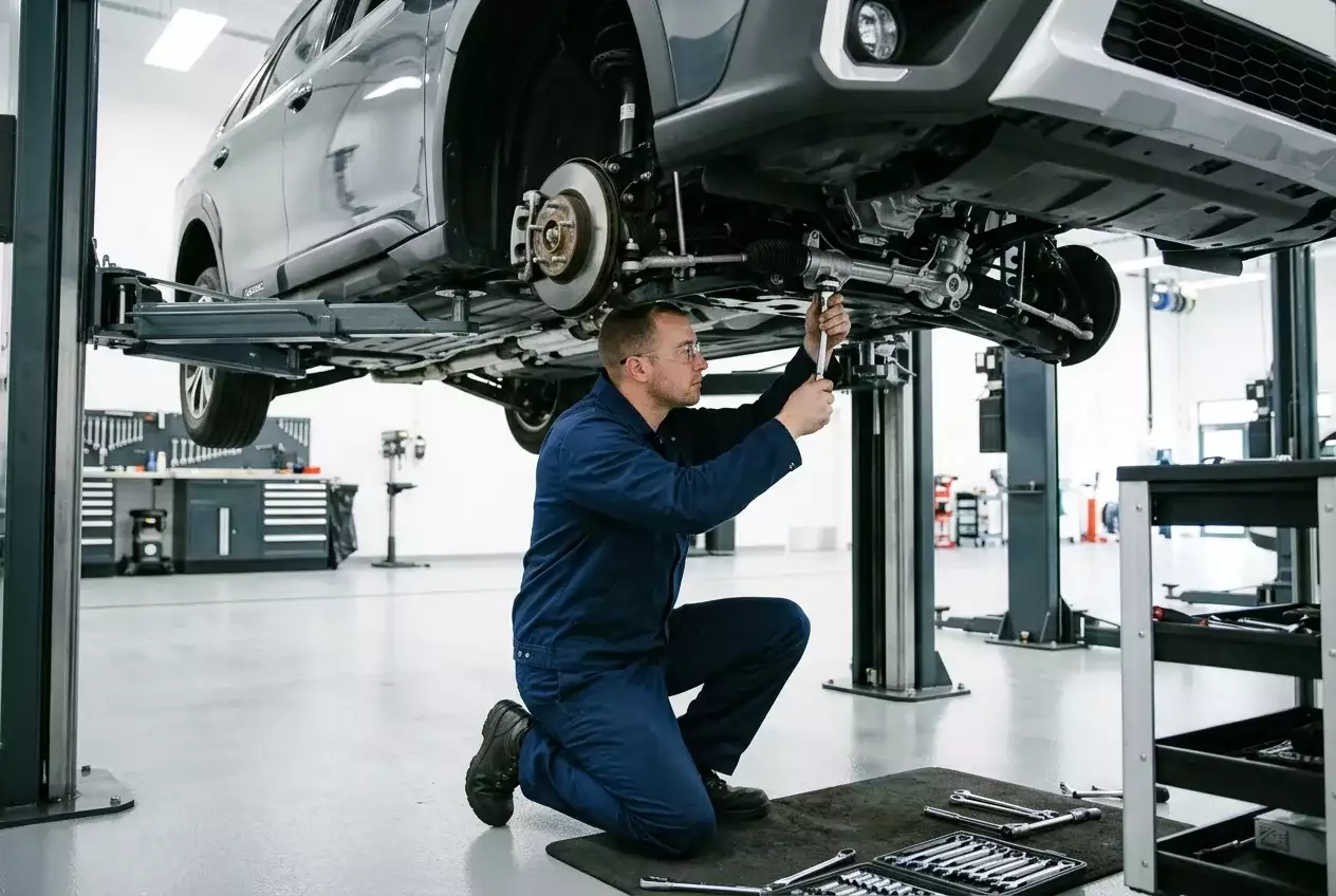 Car Steering Repair & Power Steering Service in Dubai Fix Heavy Steering Same-Day