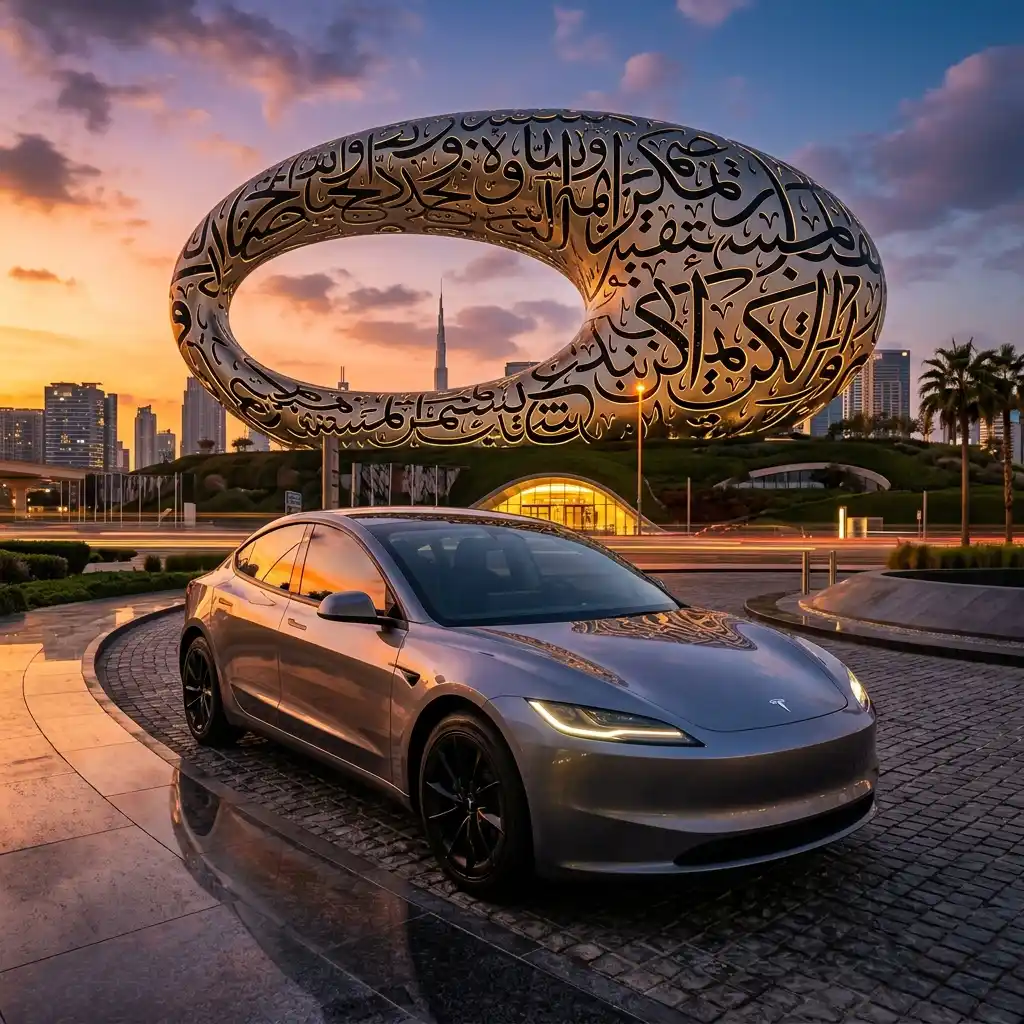 Expert Tesla repair and service workshop in Dubai